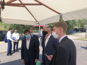 В Перми с рабочим визитом побывал министр транспорта РФ Евгений Дитрих