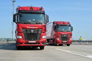 На ПМЭФ дали старт беспилотному движению грузового транспорта