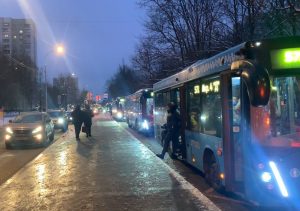 Выделенные полосы в Лианозово. Эксперимент на местных жителях