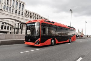 На выставке «ЭлектроТранс-2024» компания «ПК Транспортные системы» представила серийный троллейбус «Адмирал»